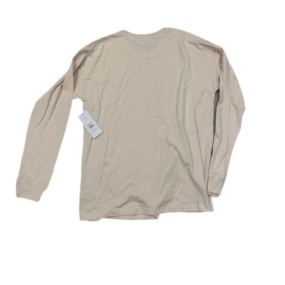 NWT Spritual Gangster Star Cara Long Sleeve Tee White Sand Color - Picture 5 of 8